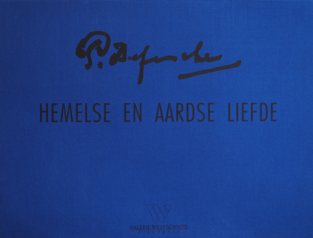 Pieter Defesche - Hemelse en aardse liefde - map met 4 litho's - 1991 verkocht voor € 215!