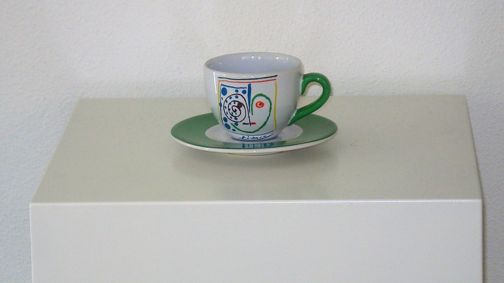 Drie prachtige espresso kop/schotel Picasso Masterpiece kopen? Bied vanaf 45!