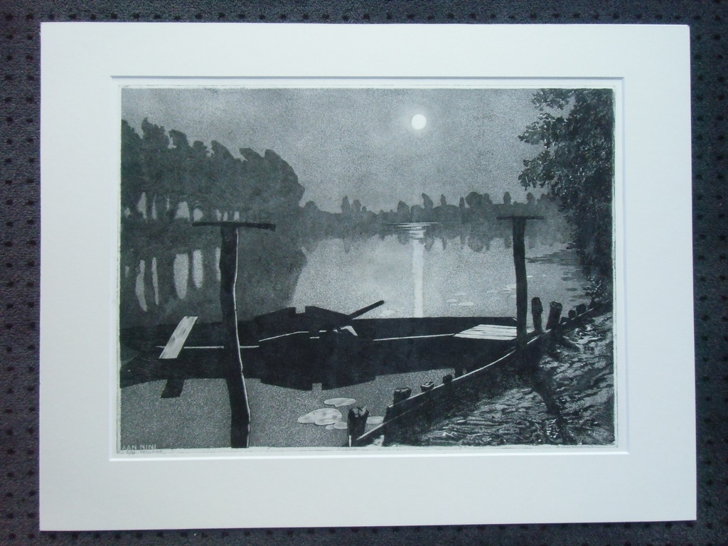 MAANNACHT AAN DE GIESSEN / ETS VAN AREND HENDRIKS kopen? Bied vanaf 120!