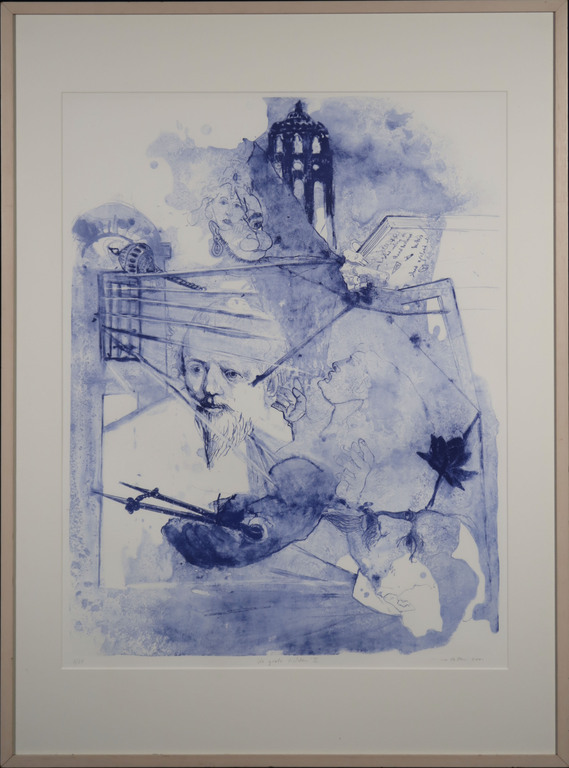 Uwe Poth: Litho, De grote lichten II - Ingelijst kopen? Bied vanaf 50!