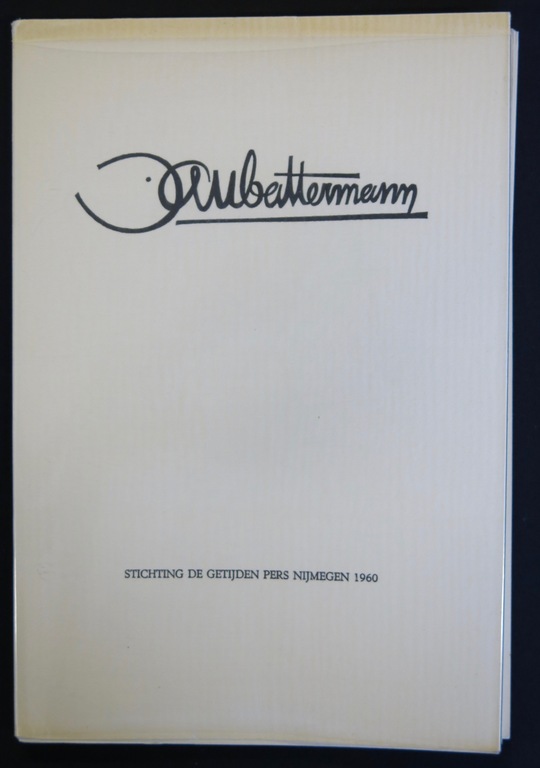 Kleingrafiek: Jan Battermann, Map met 19 Hout- en linosnedes Grafisch Werk kopen? Bied vanaf 35!