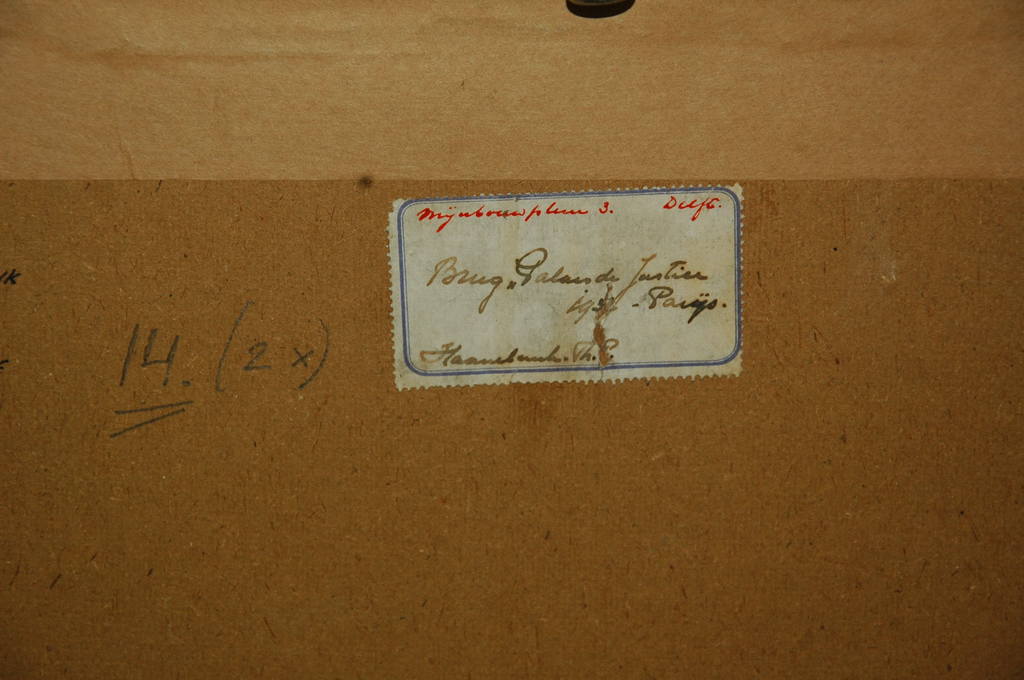 Théodoor Piet Haanebrink, Houtskool tekening, Brug Paleis de Justitie Parijs 1932 kopen? Bied vanaf 45!