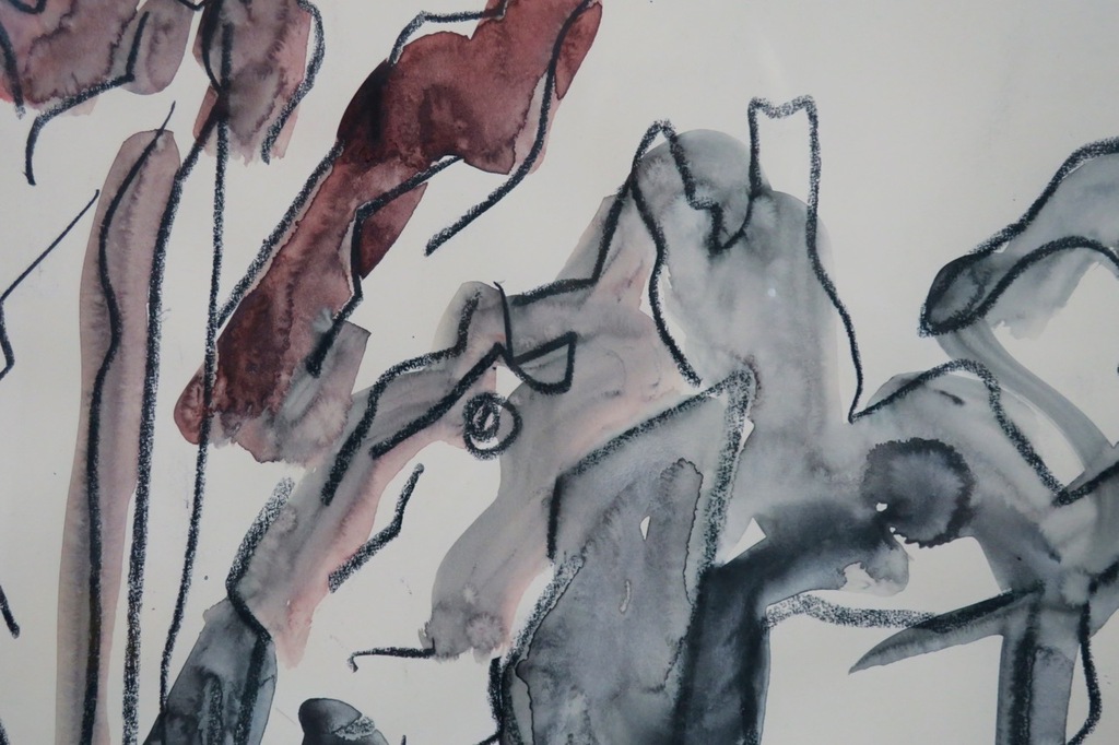 Jan Sierhuis: Gemengde techniek, Z.T. - Ingelijst kopen? Bied vanaf 70!