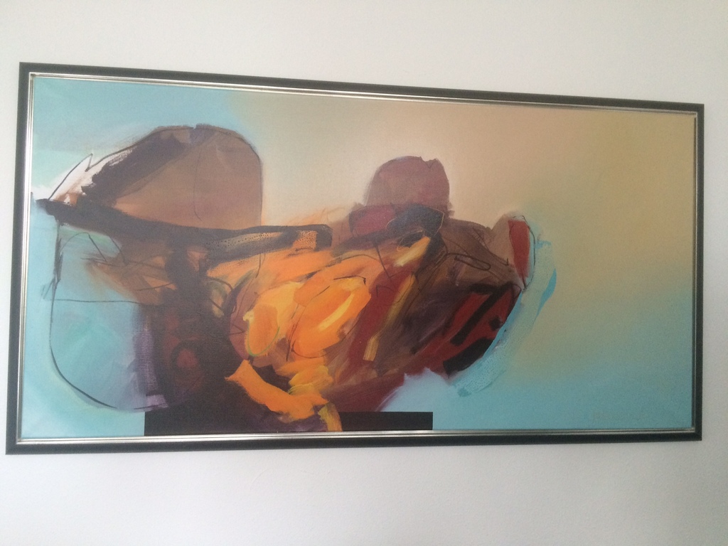 Pieter Vermeulen, acryl op linnen, Op adelaars vleugels kopen? Bied vanaf 250!