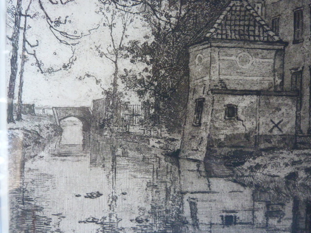 Pieter de Regt - Huis de Hoorn te Rijswijk Epreuve d’ artist. kopen? Bied vanaf 1!