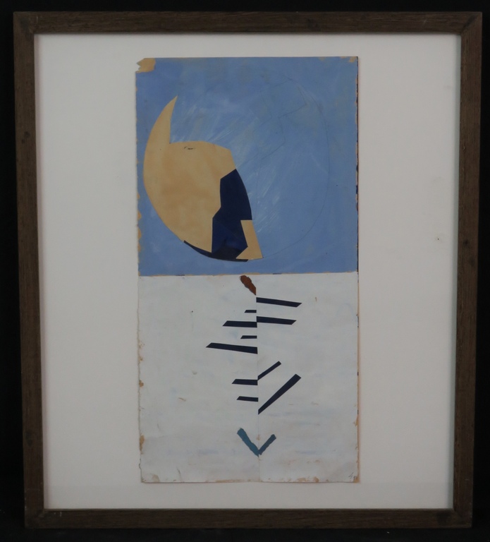 Lucas Silawanebessy: Gemengde techniek, Zonder titel -Ingelijst kopen? Bied vanaf 1!