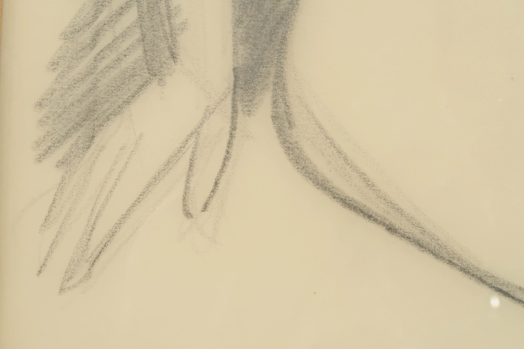 Siep van den Berg: Tekening, Naakt - Ingelijst kopen? Bied vanaf 200!