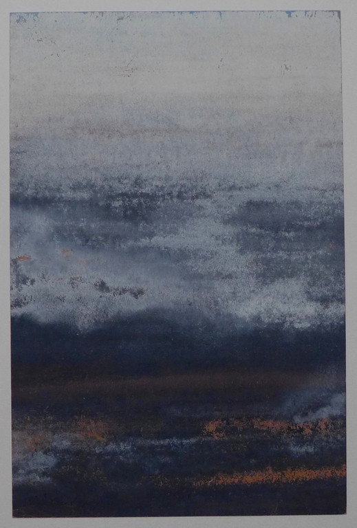 Henri Plaat, gouache uit 1984. formaat 32.7 x 21.6 cm. de gouache is niet inge verkocht voor € 120!