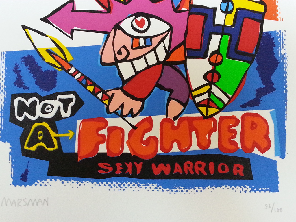 Jean-Paul Marsman 3x zeefdruk op papier kopen? Bied vanaf 20!