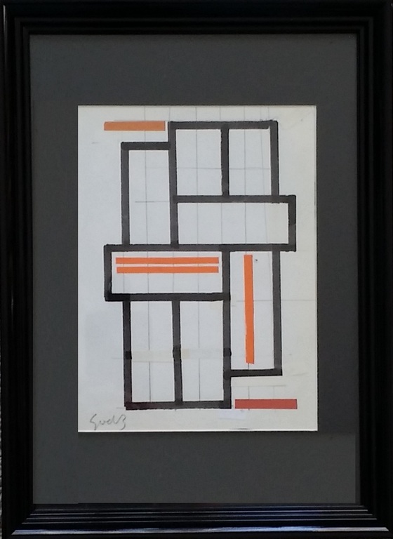 Siep van den BERG - collage op papier - gesigneerd kopen? Bied vanaf 170!