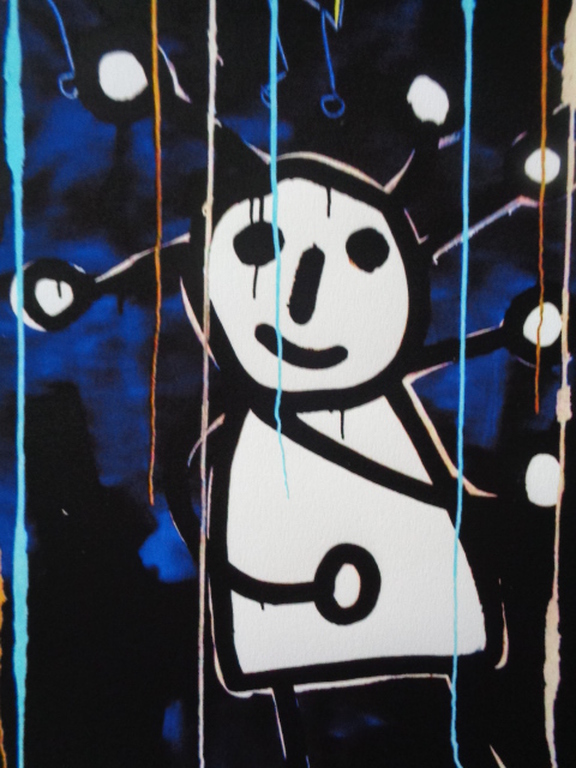 PAUL KOSTABI, Gelimiteerde en HANDGESIGNEERDE Glicee Rainy day SPRKL kopen? Bied vanaf 1!