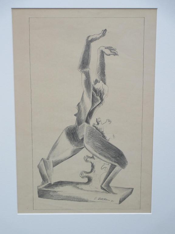 Ossip Zadkine, De verwoeste stad, Litho verkocht voor € 80!