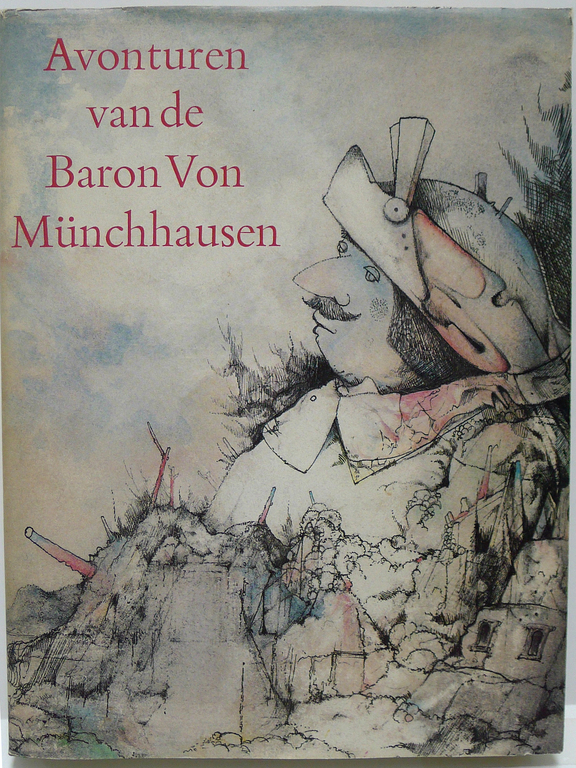 Dirkje Kuik: ets, 'Münchhausen' en Boek 'Avonturen van de Baron van Münchhausen  kopen? Bied vanaf 125!