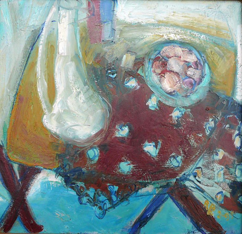 Ria Louist-Blenke: Geen titel -olieverf 1995- kopen? Bied vanaf 40!