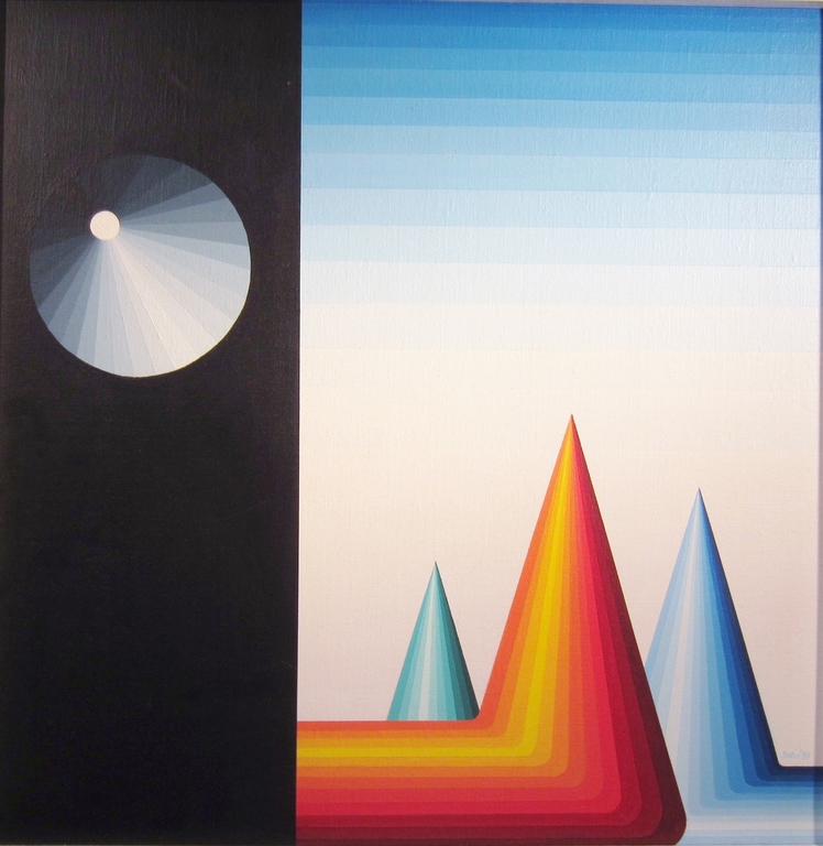 John Verschuren (1934) - Olieverf op doek - 1991 verkocht voor € 35!