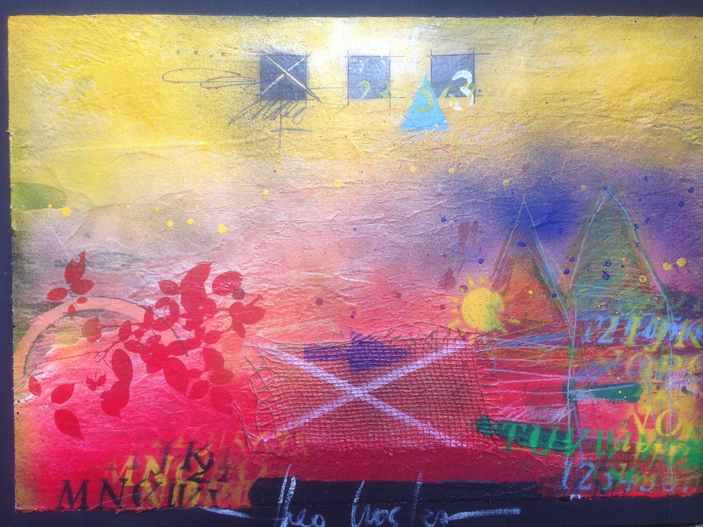 Theo koster, schilderij, sunnyhouse verkocht voor € 60!