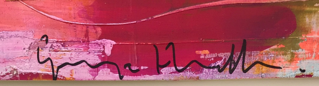 Goerge Heidweiller - aryrverf en gemengde techniek -gesigneerd - zonder titel . kopen? Bied vanaf 130!