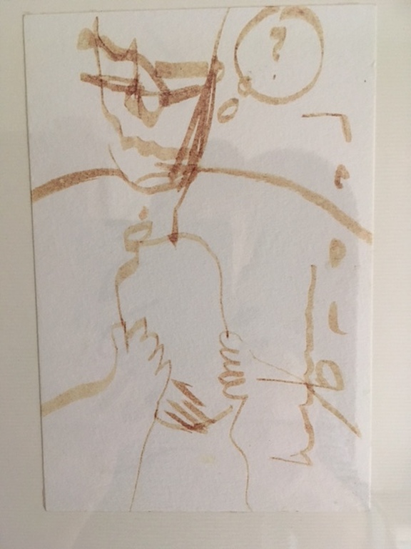 Herman Brood: Tekening op papier, Me kopen? Bied vanaf 150!