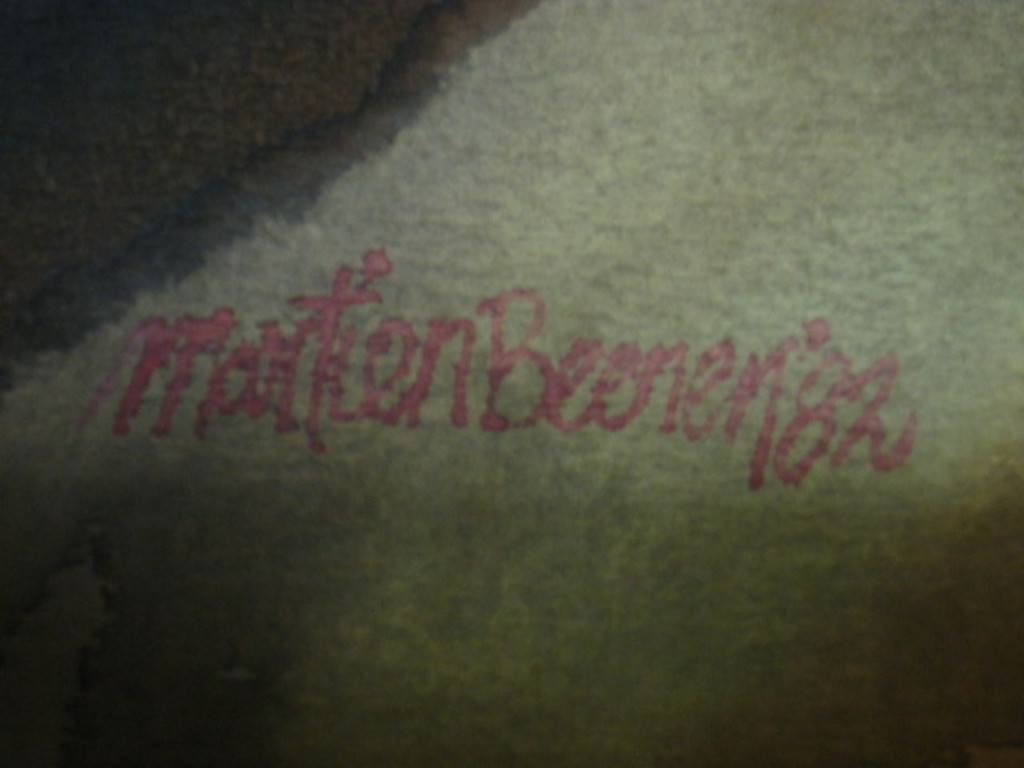 Martien Beenen (1933-) DutchSwingCollegeBand / Aquarel "Charlie Parker" ges. kopen? Bied vanaf 1!