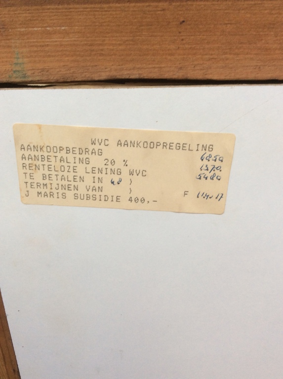 Prachtig Magisch Realistisch schilderij mogelijk Jan Maris ? kopen? Bied vanaf 1250!