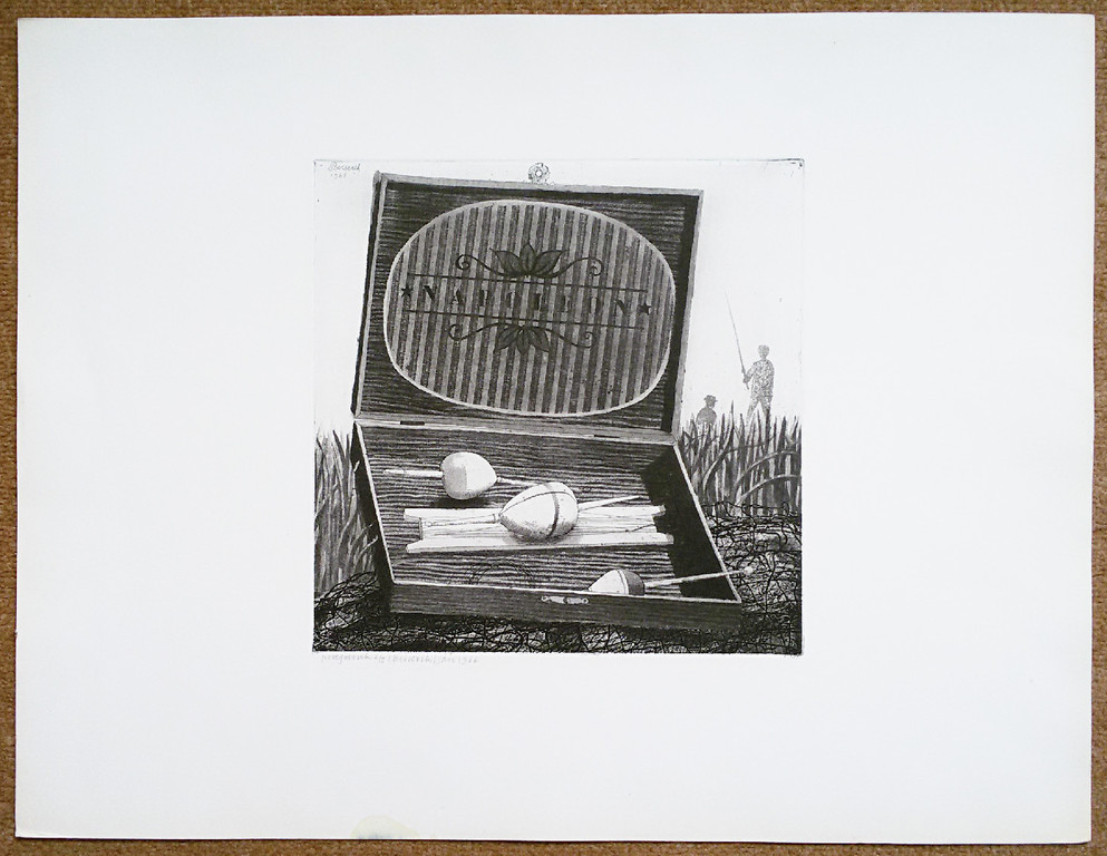 SPECIAL STUNT: Herman Berserik - Visgerei in sigarendoos, ets kopen? Bied vanaf 1!