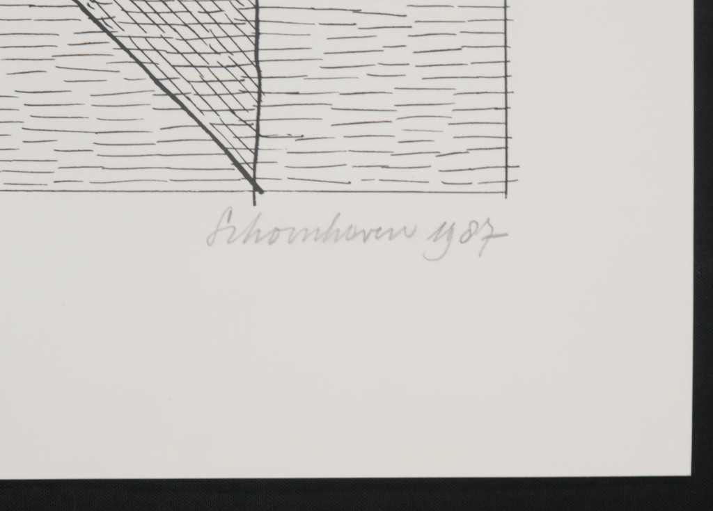 Jan Schoonhoven: Zeefdruk, Vorm kopen? Bied vanaf 350!