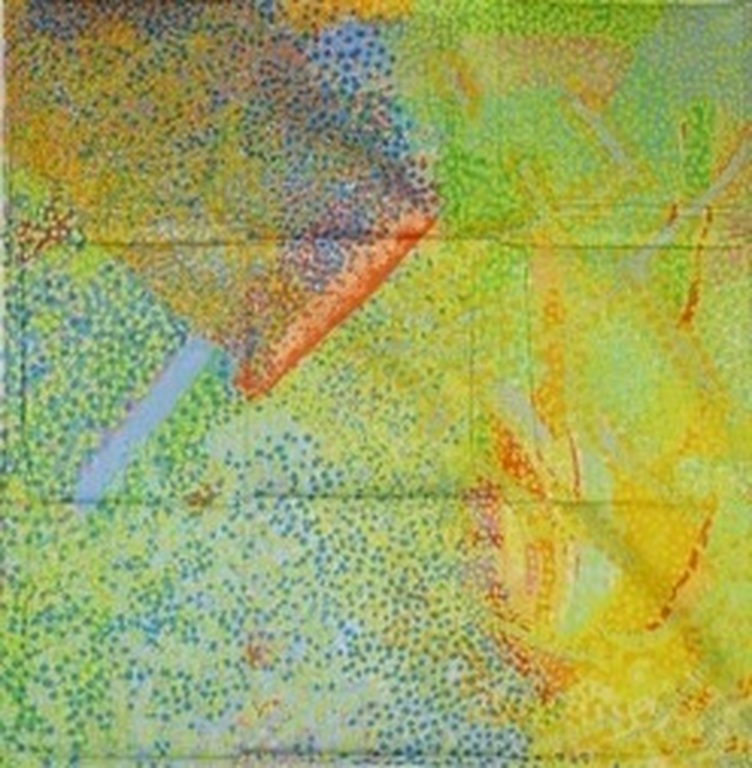 Jaap Hillenius, zeefdruk op zijde, The Reading of Proust kopen? Bied vanaf 55!