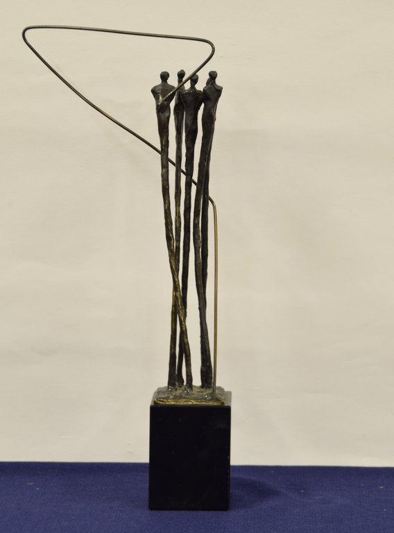 Corry Ammerlaan - Verbronsd beeld op Sokkel - Zonder titel kopen? Bied vanaf 25!