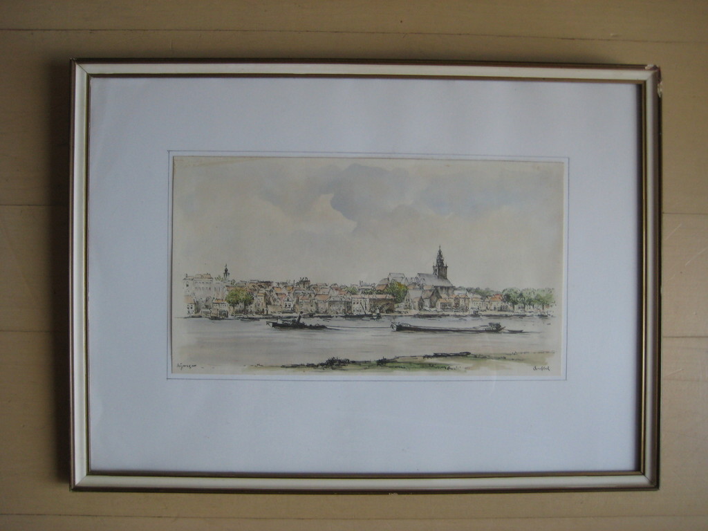 Bob Brobbel , kleurenlitho , Nijmegen  kopen? Bied vanaf 5!