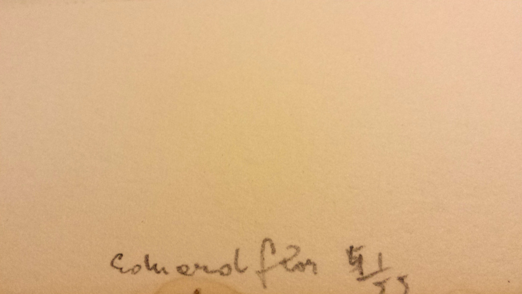 Eduard Flor, Ets nr 6, tijd, 1974 kopen? Bied vanaf 5!