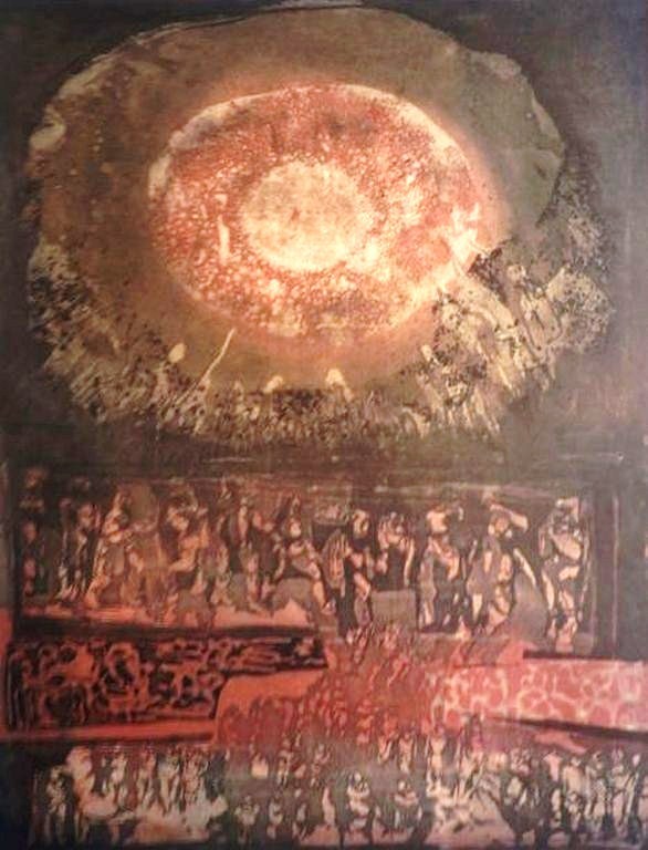 HENK VIERVEIJZER   AQUATINT    verkocht voor € 75!