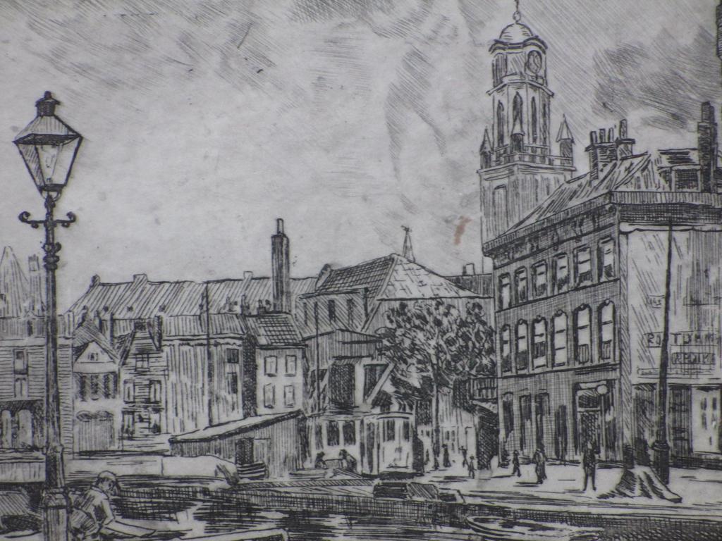 Frans de Groen, Schiekade Rotterdam, Ets kopen? Bied vanaf 1!