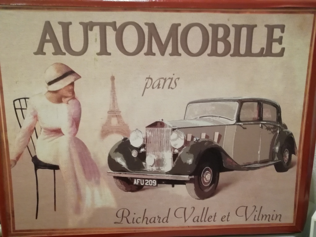oude reiskoffer met auto design - jaren 1960 - Frankrijk kopen? Bied vanaf 1!