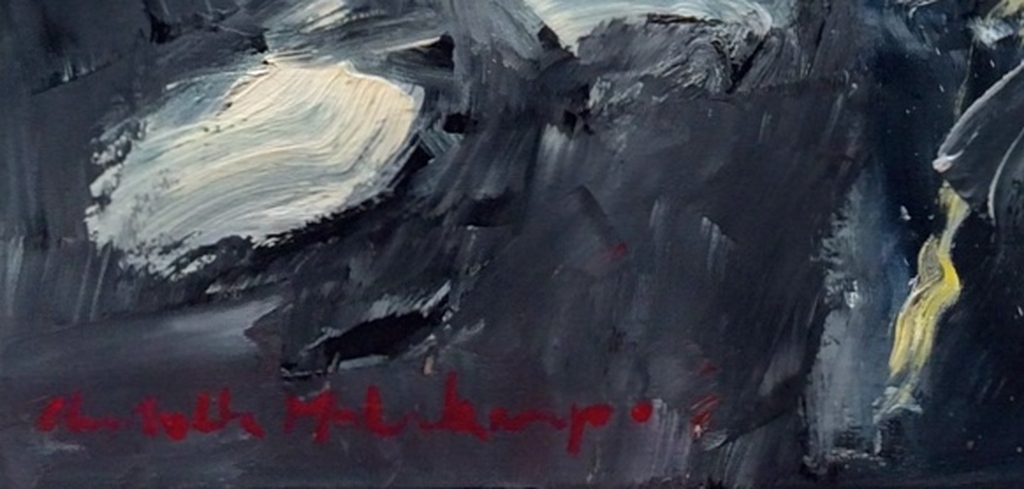 Charlotte Molenkamp origineel schilderij " Abstract I " kopen? Bied vanaf 1750!