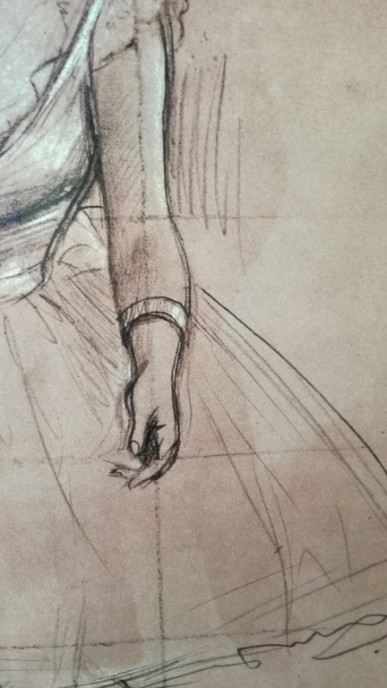 Degas Edgar, atelierdruk, Kledingontwerp, Balletdanseres kopen? Bied vanaf 1!