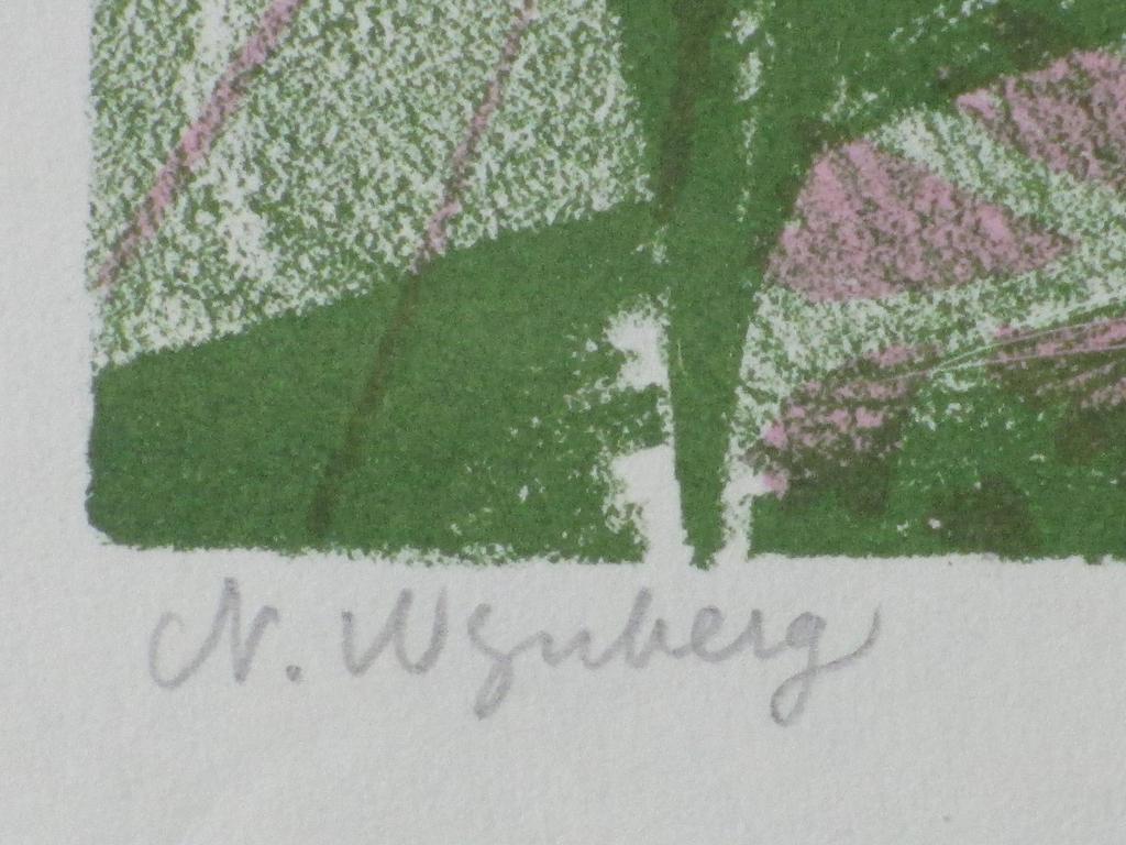 Nicolaas Wijnberg, Brief lezende vrouw, Kleurenlitho kopen? Bied vanaf 35!