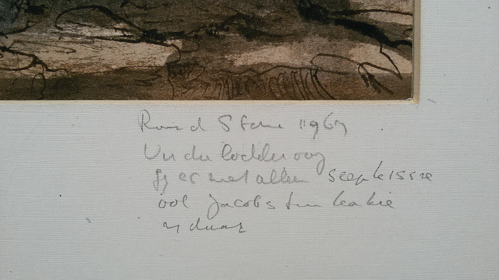 William (Dirkje) Kuik - Roundstone, gemengde techniek op papier kopen? Bied vanaf 175!