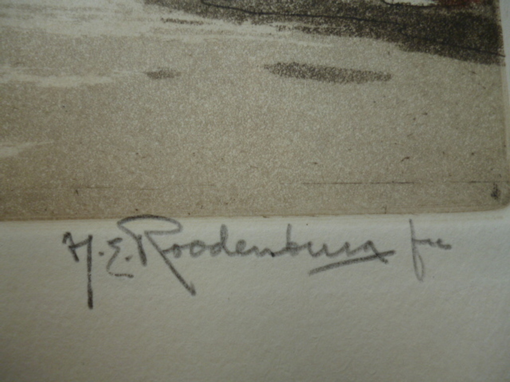 Hendrikus Elias Roodenburg  - kleurenets - Hindeloopen kopen? Bied vanaf 85!