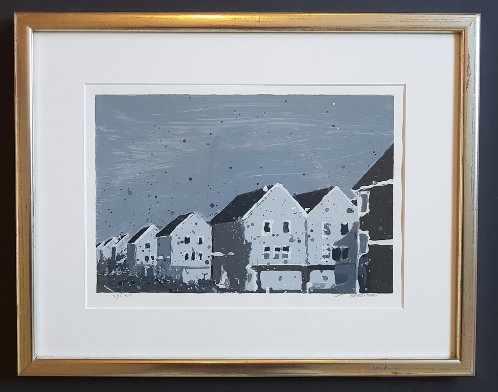Tjebbe Beekman, litho, z.t. verkocht voor € 40!