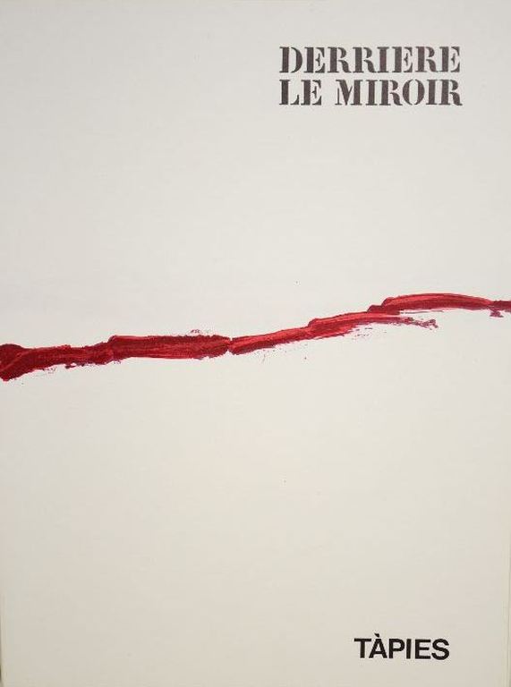 Antoni Tàpies: Derriere le miroir, no. 180 uit 1969 verkocht voor € 80!