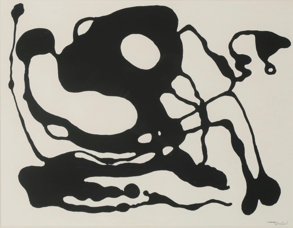 Henri Titselaar: Inkt op papier, Z.T. II - Ingelijst kopen? Bied vanaf 80!