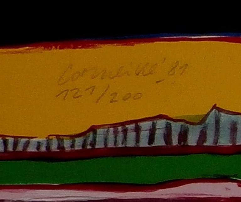 Corneille -  litho: Nu a la rose - 1981 kopen? Bied vanaf 1!