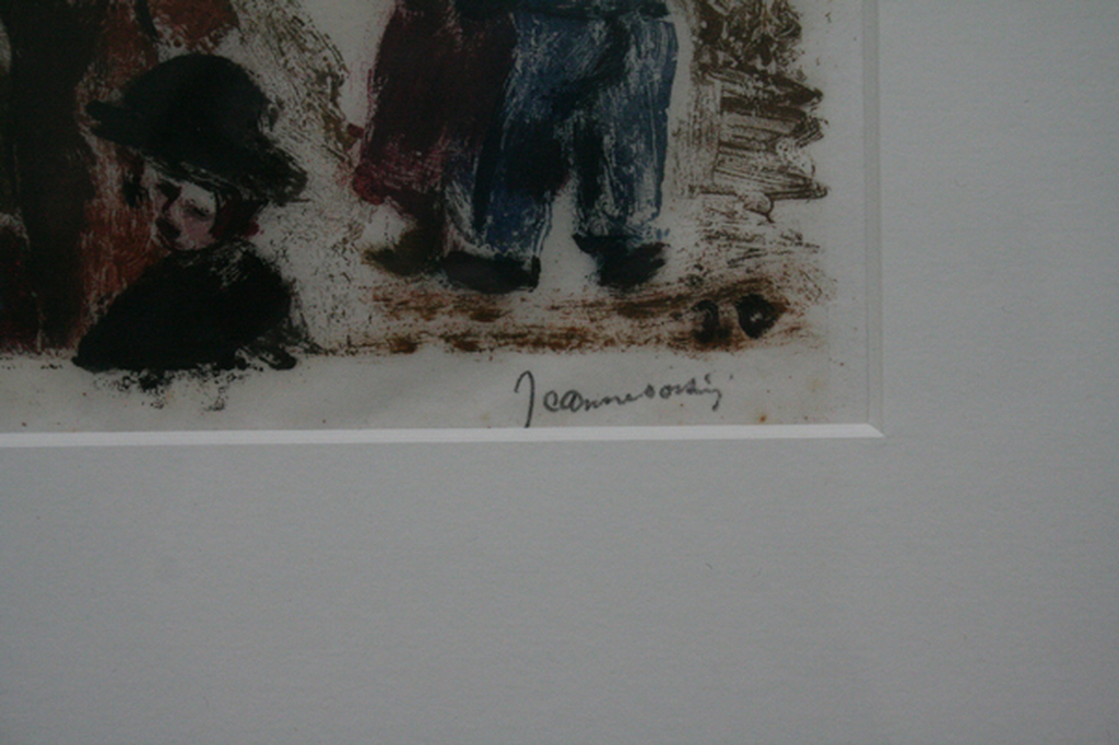 Jeanne Bieruma Oosting, monotype op papier, Rad van avontuur. kopen? Bied vanaf 250!