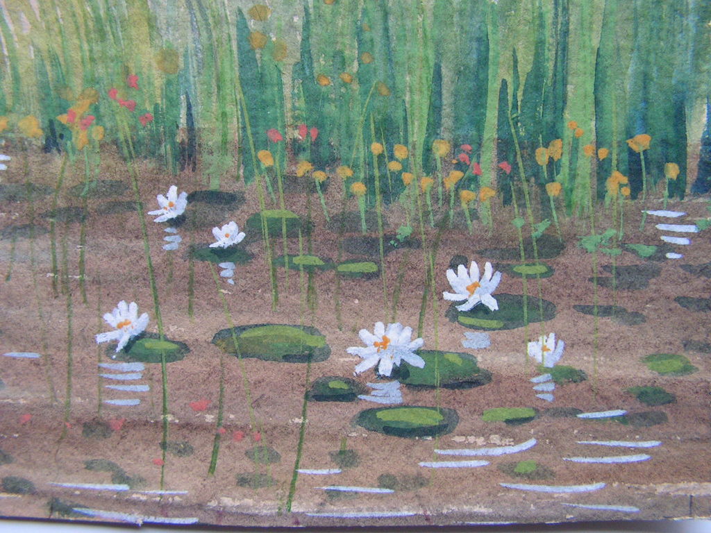 Otto Weiss - aquarel op papier - landschap - 1940 kopen? Bied vanaf 25!