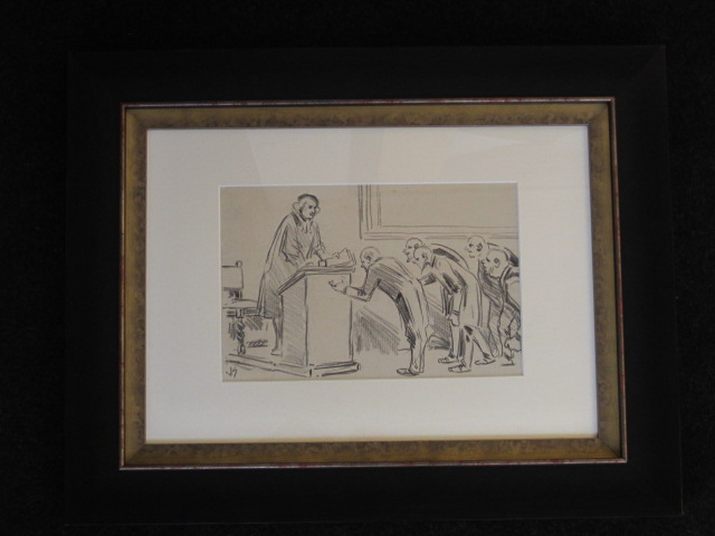 Willy Sluiter 1873-1949 tekening "zoals u wenst" gesigneerd ca 1920 kopen? Bied vanaf 1!