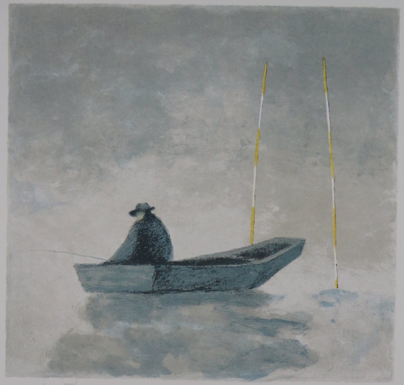 Mart Kempers: Litho, Eenzame Visser kopen? Bied vanaf 1!