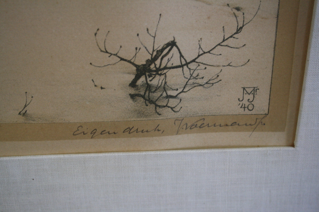 NOORDERHEIDE BLARICUM IN DE WINTER 1940 van JAN VOERMAN jr kopen? Bied vanaf 1!