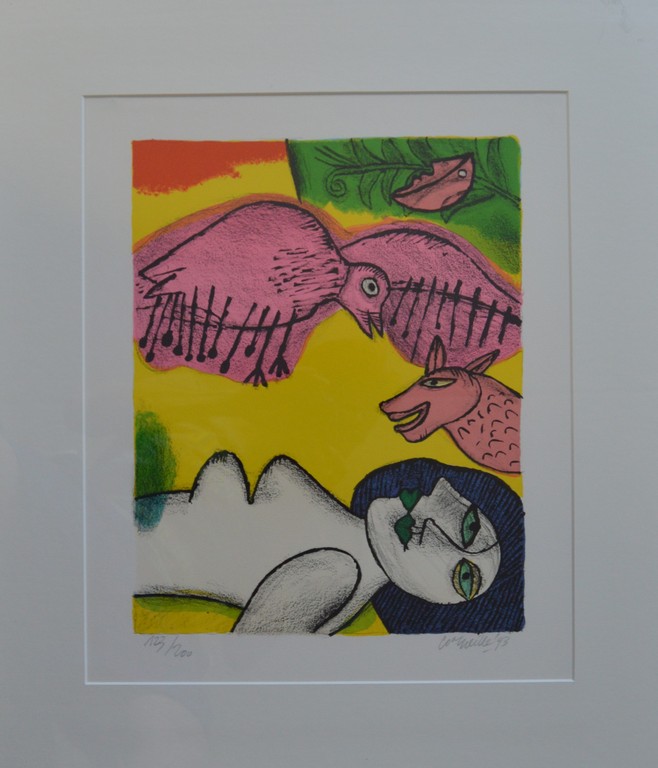 Corneille: Zeefdruk - Mémoire de Bali B - 1993 kopen? Bied vanaf 150!