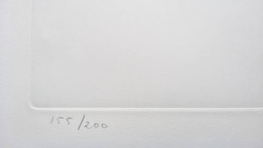 Hans Vredegoor - Harmonisch abstract, ets kopen? Bied vanaf 35!