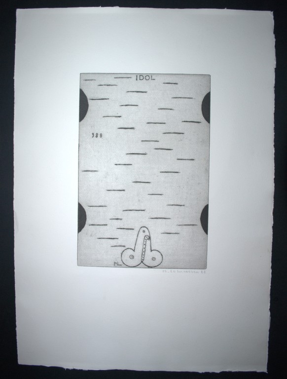 Idol 1988 - ets oplage 60 verkocht voor € 60!